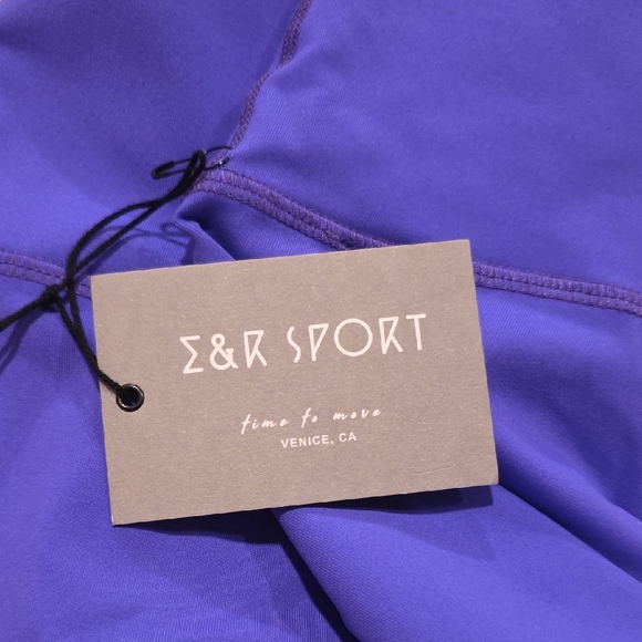 Electric & Rose Electric Purple Leggings - Picture 3 of 5